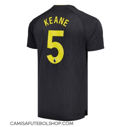 Camisa de time de futebol Everton Michael Keane #5 Replicas 2º Equipamento 2024-25 Manga Curta